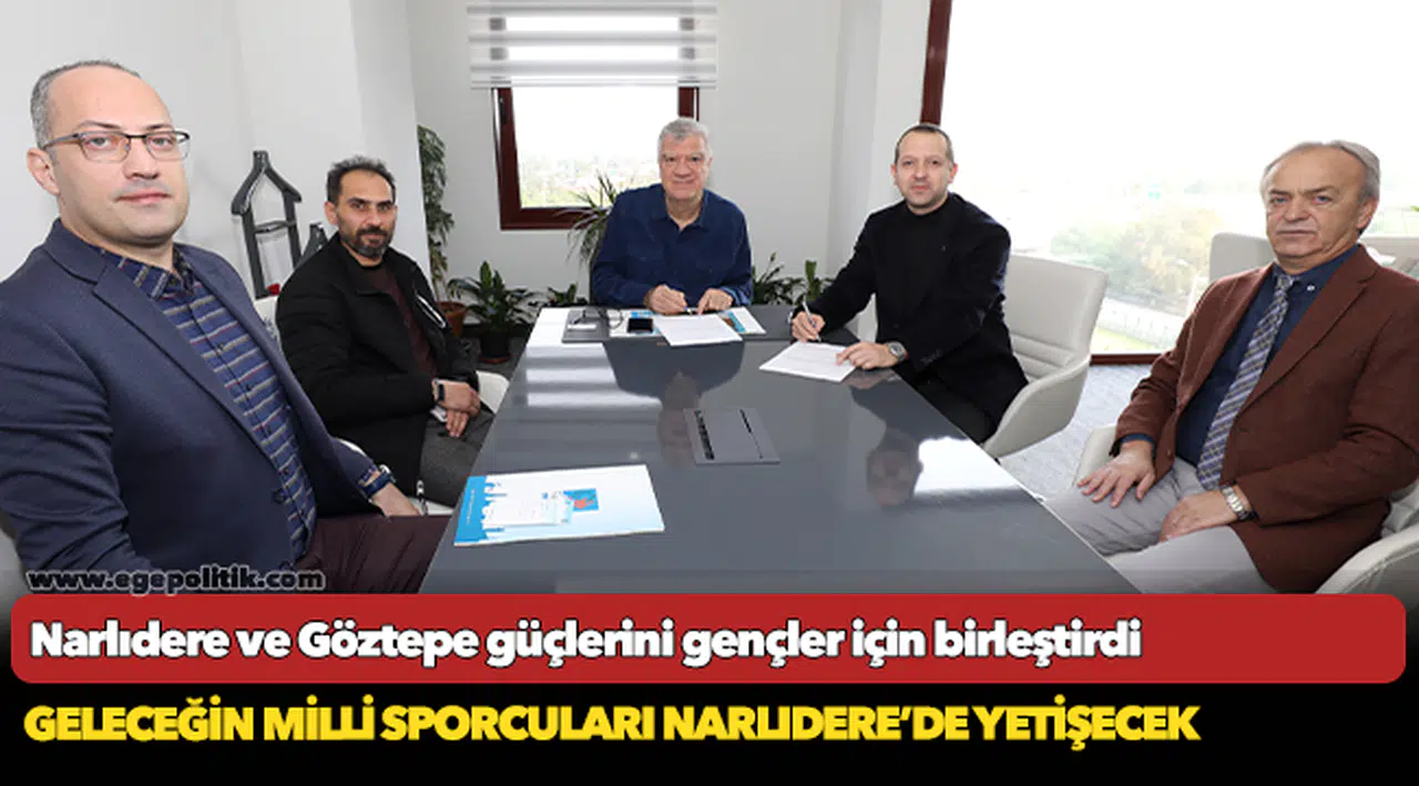 Narlıdere ve Göztepe güçlerini gençler için birleştirdi