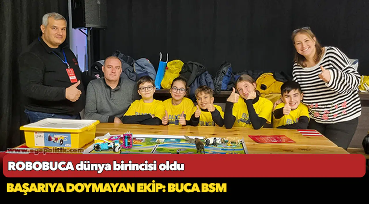 ROBOBUCA dünya birincisi oldu