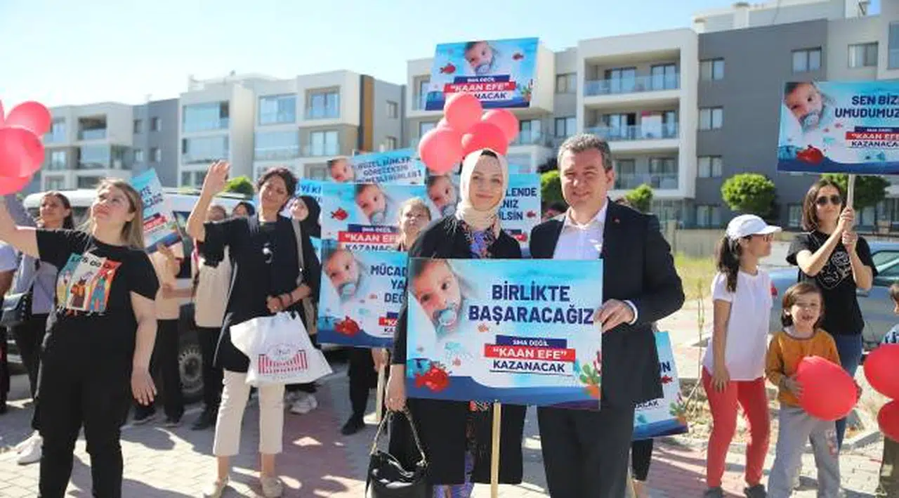 SMA Hastası Kaan Efe’nin yardım kampanyası mutlulukla sonuçlandı