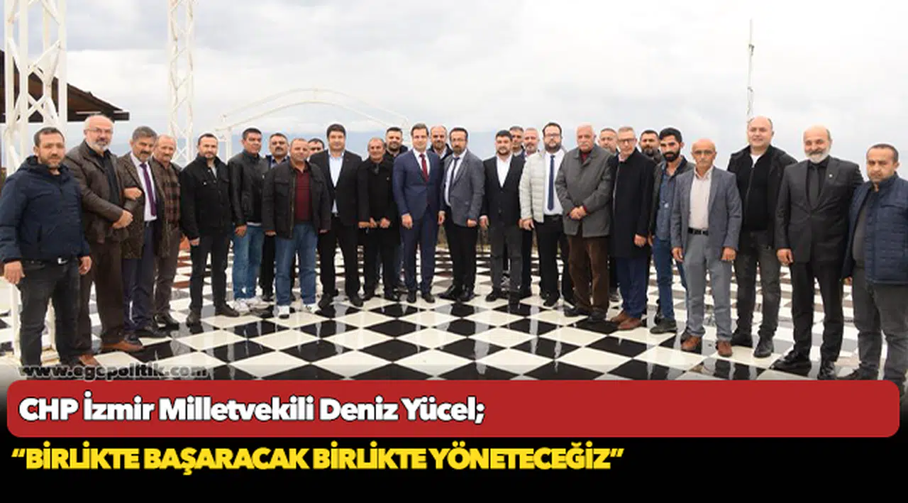 Yücel’den 2023 daveti “Birlikte başaracak birlikte yöneteceğiz”