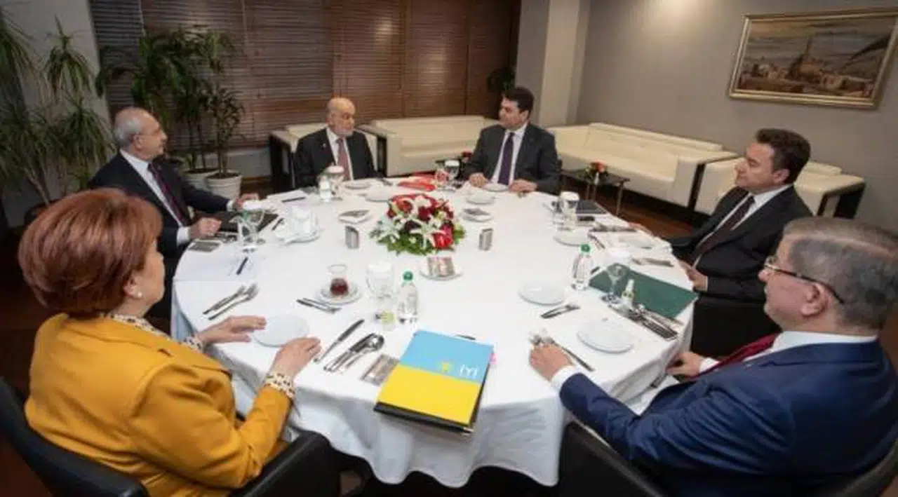 6’lı masa bugün bir araya geliyor: Gündem ortak aday