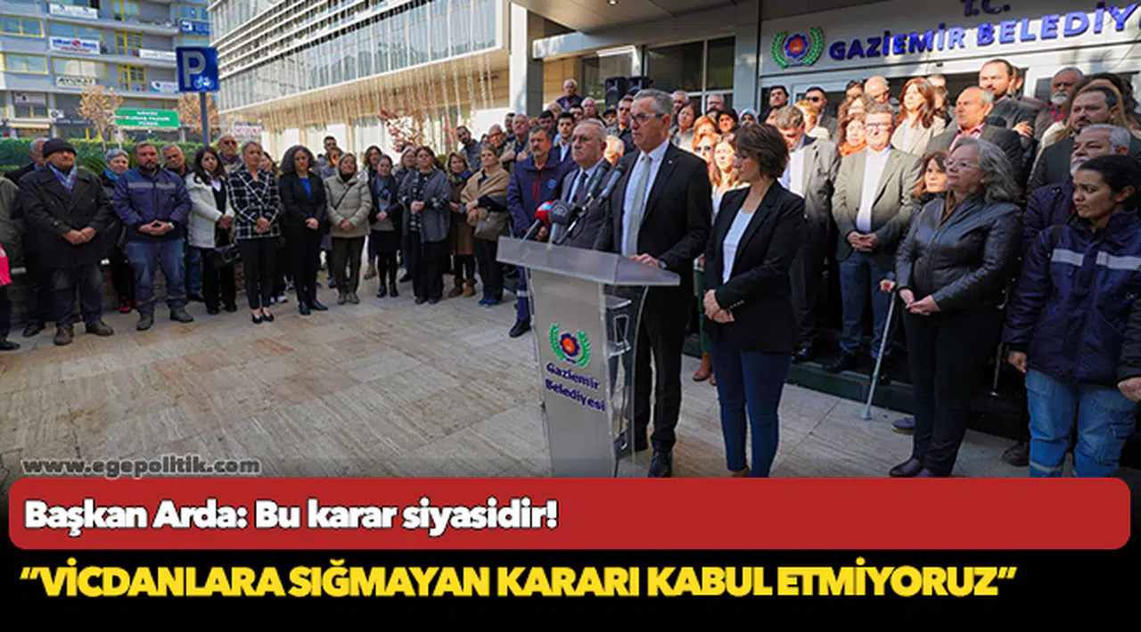 Başkan Arda: Bu karar siyasidir!