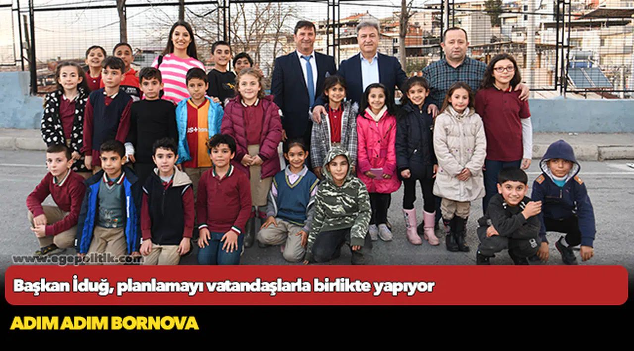 Başkan İduğ, planlamayı vatandaşlarla birlikte yapıyor