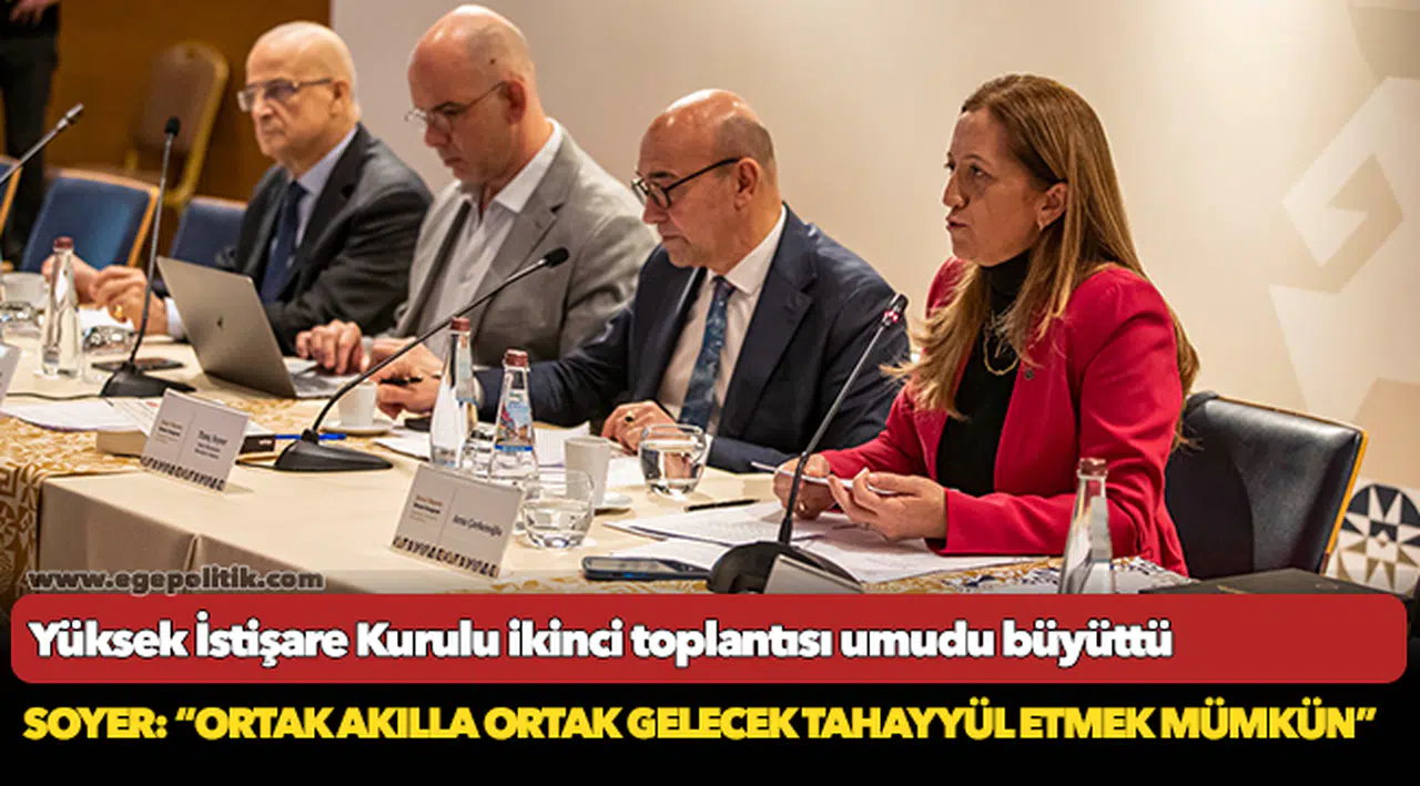 Başkan Soyer: “Ortak akılla ortak gelecek tahayyül etmek mümkün”
