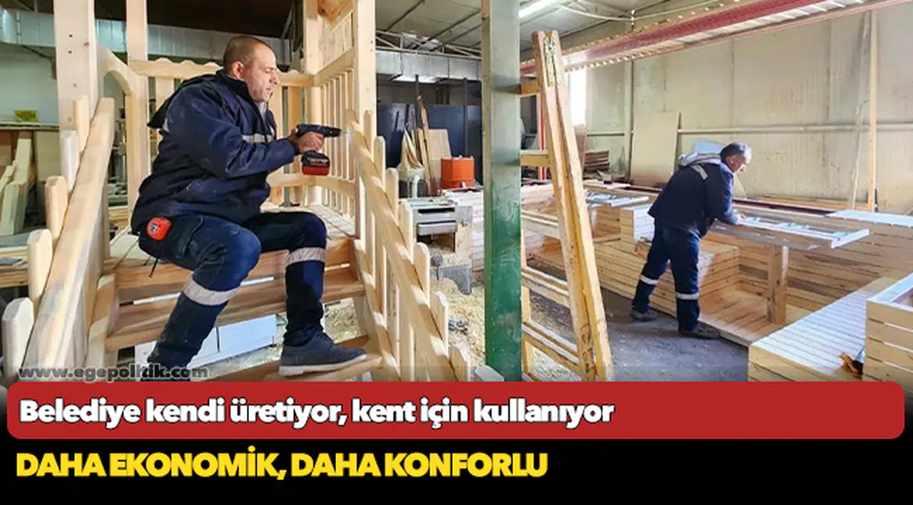 Belediye kendi üretiyor, kent için kullanıyor