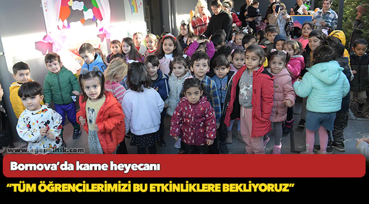 Bornova’da karne heyecanı