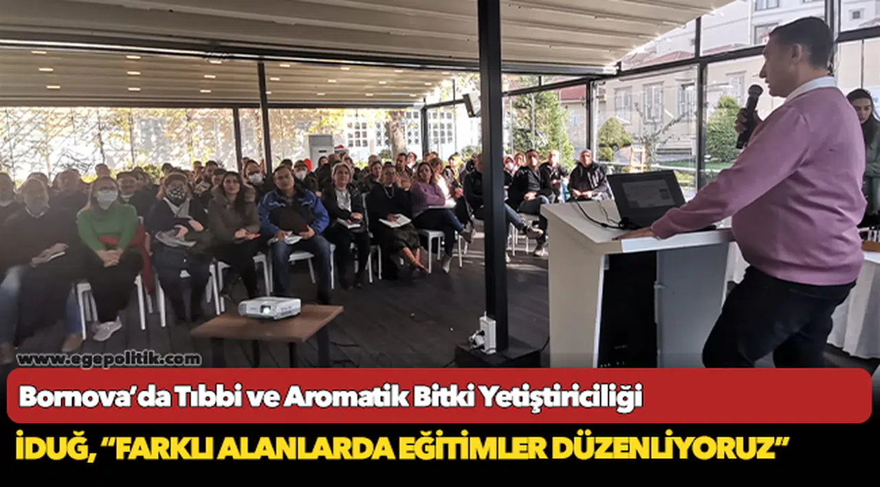 Bornova’da Tıbbi ve Aromatik Bitki Yetiştiriciliği