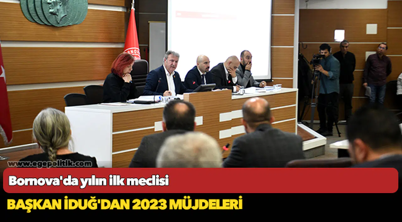 Bornova'da yılın ilk meclisi