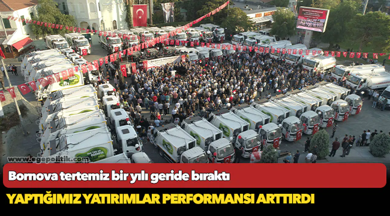 Bornova tertemiz bir yılı geride bıraktı