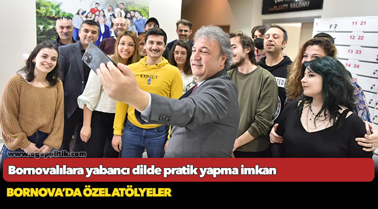 Bornovalılara yabancı dilde pratik yapma imkanı
