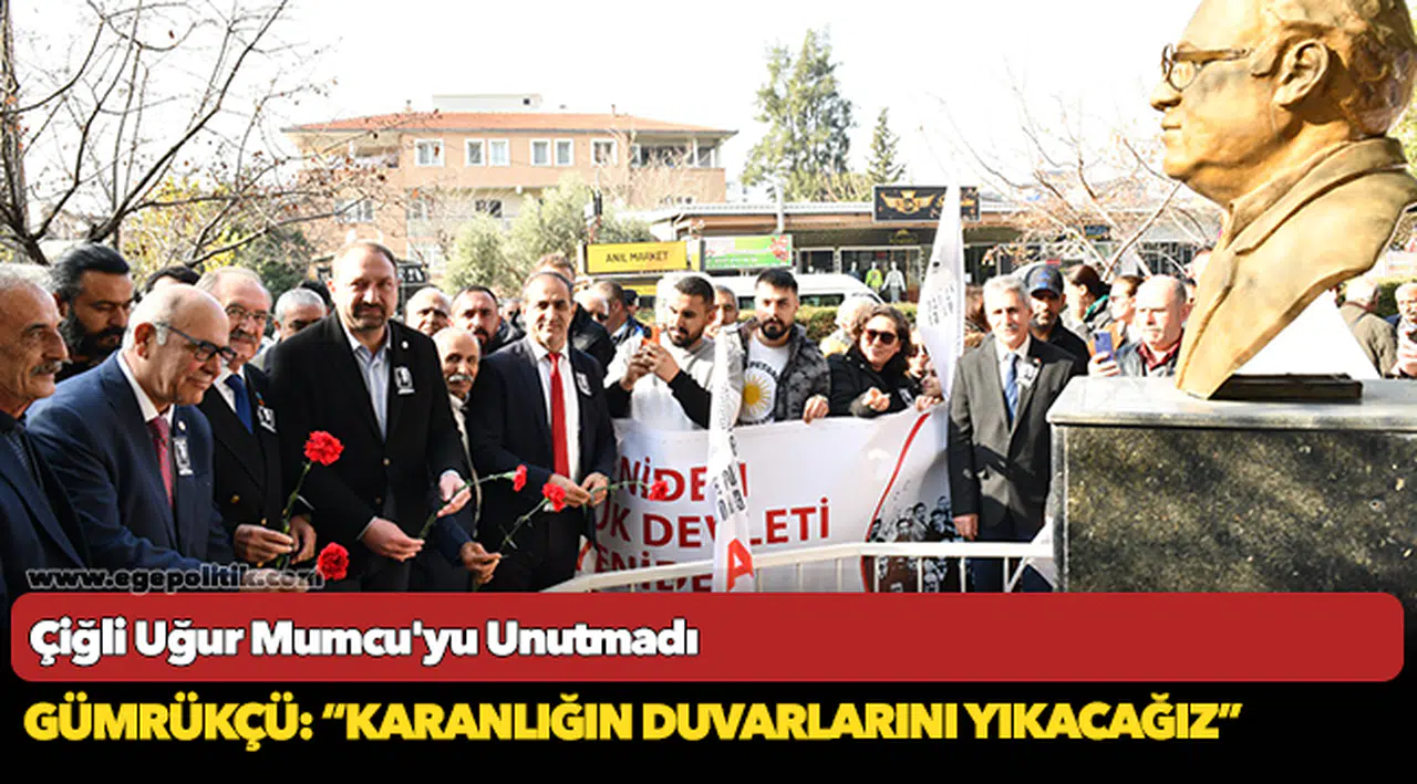 Çiğli Uğur Mumcu'yu Unutmadı