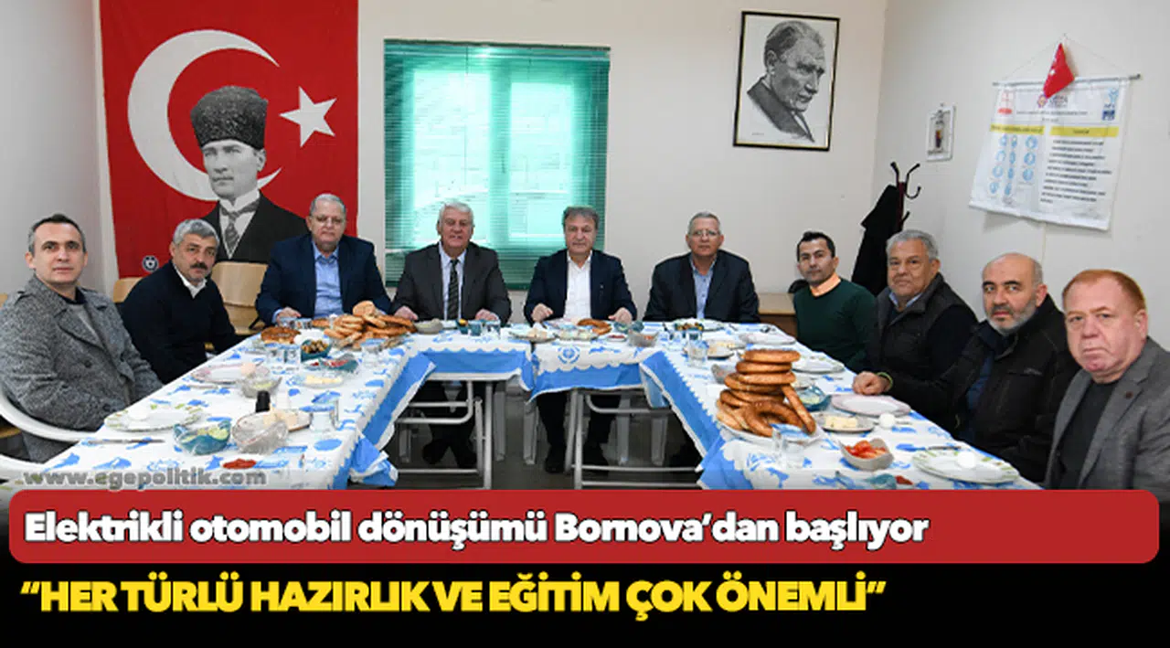 Elektrikli otomobil dönüşümü Bornova’dan başlıyor