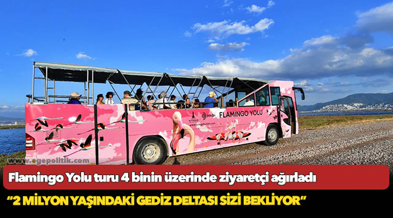 Flamingo Yolu turu 4 binin üzerinde ziyaretçi ağırladı