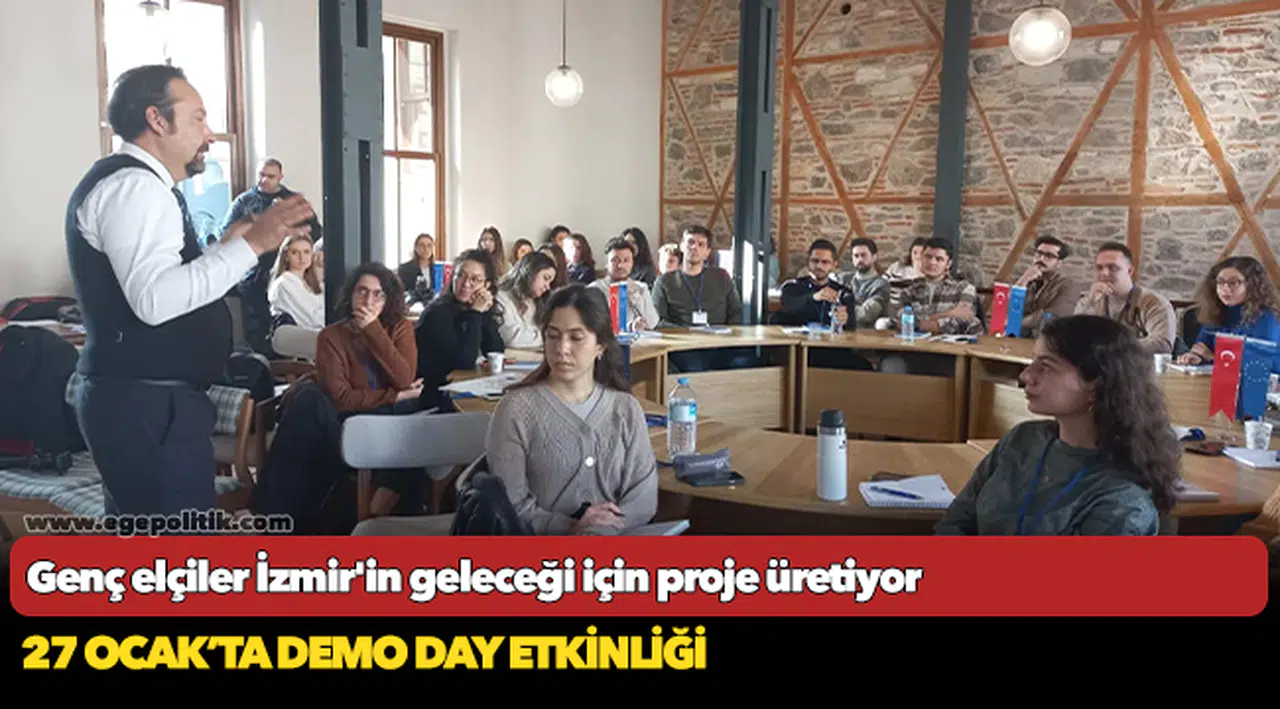 Genç elçiler İzmir'in geleceği için proje üretiyor