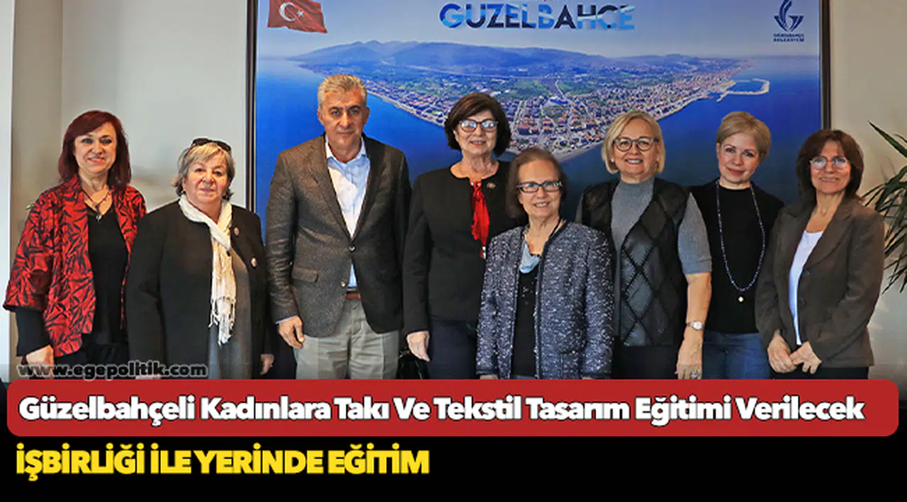 Güzelbahçeli Kadınlara Takı Ve Tekstil Tasarım Eğitimi Verilecek