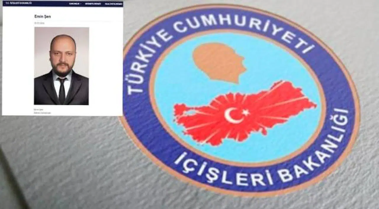 İçişleri'nin 'reddettiği' Emin Şen, 'danışman' sıfatıyla bakanlığın internet sitesinde
