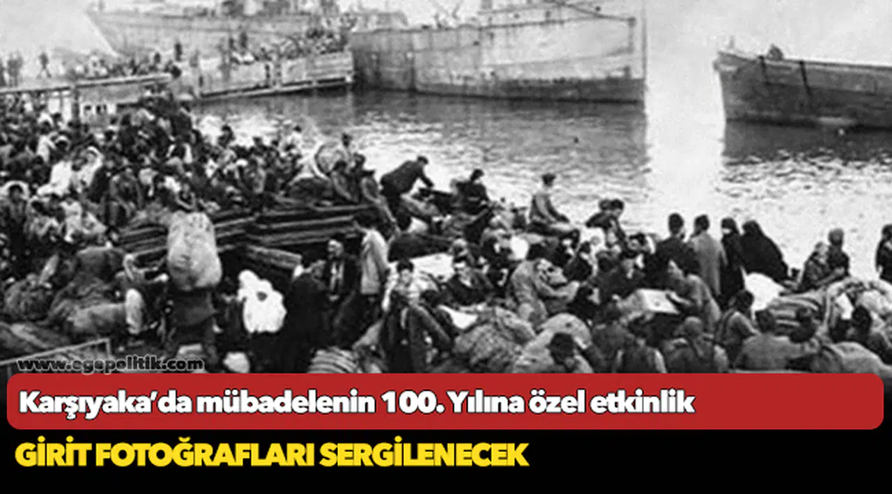 Karşıyaka’da mübadelenin 100. Yılına özel etkinlik