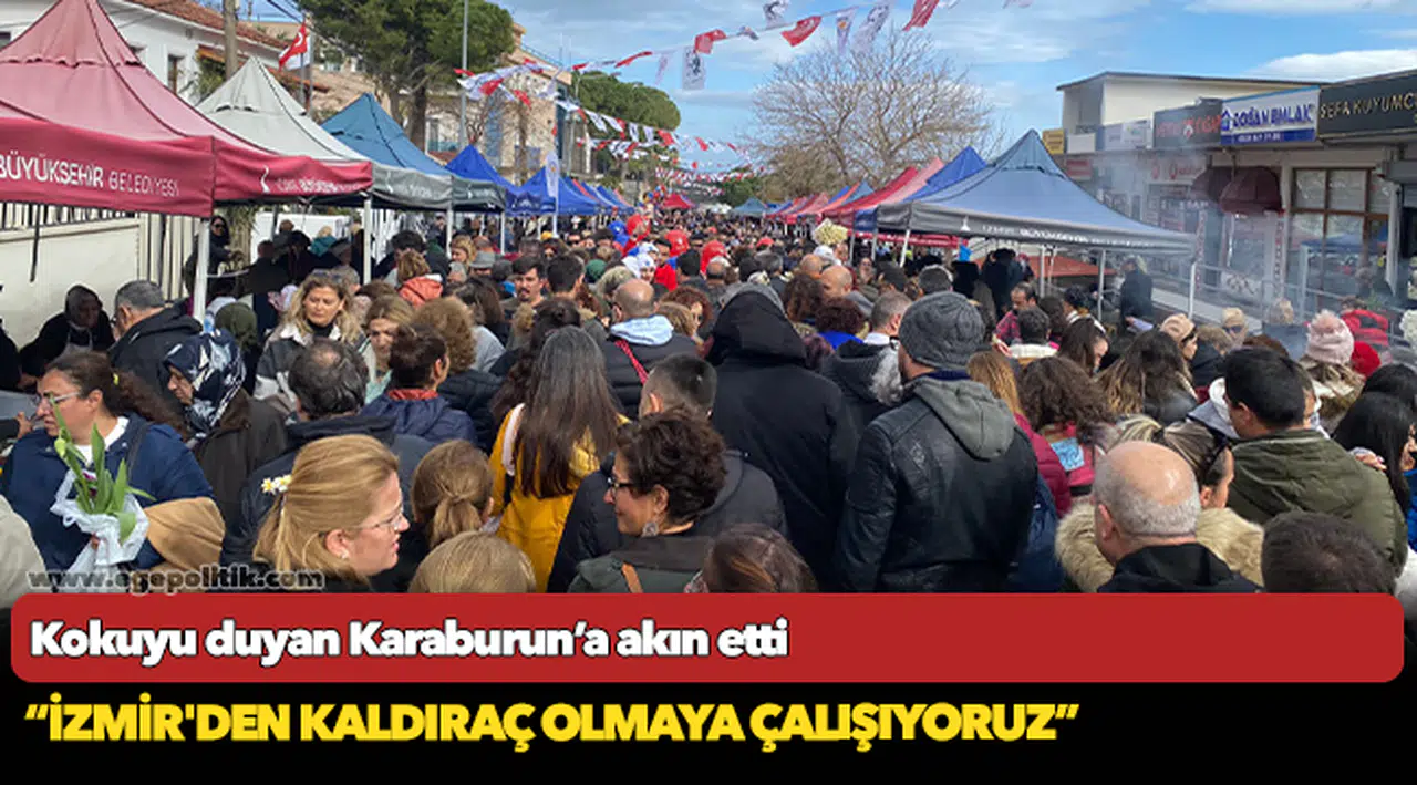 Kokuyu duyan Karaburun’a akın etti