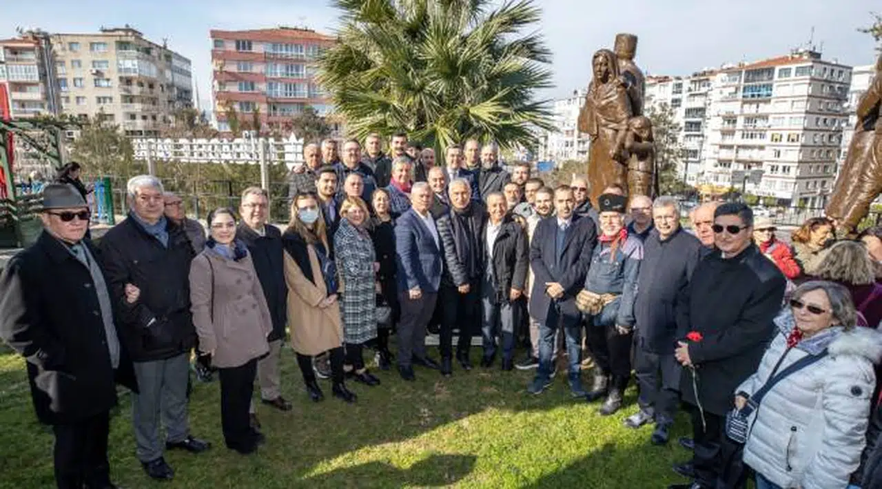 Konak’ta bir asırlık acıya duygusal anma