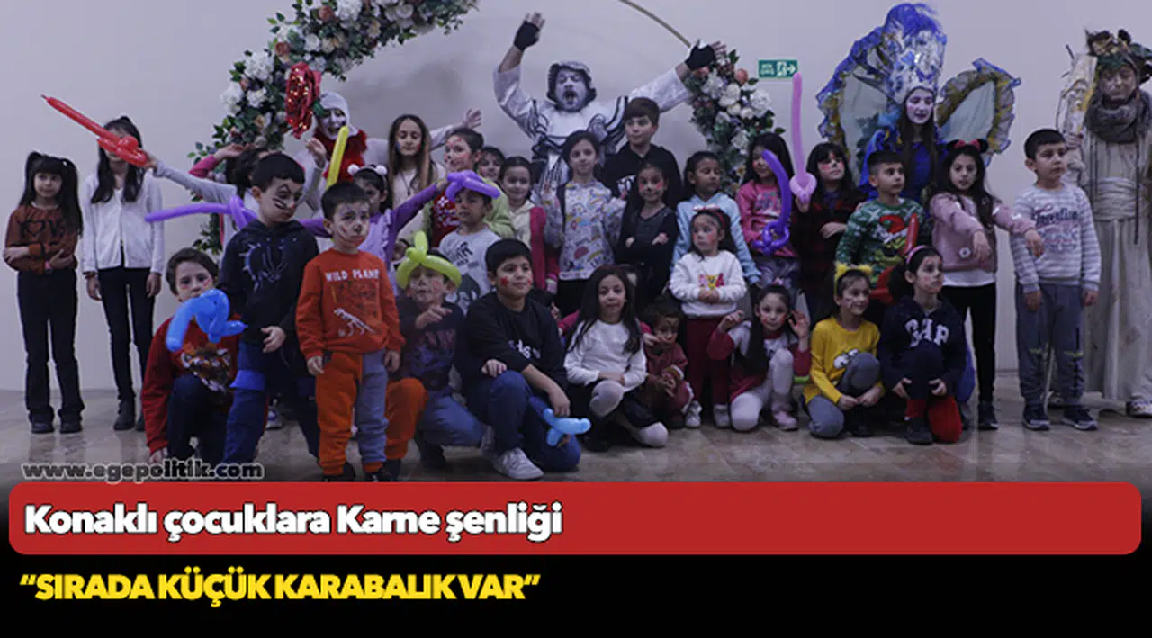 Konaklı çocuklara  Karne şenliği