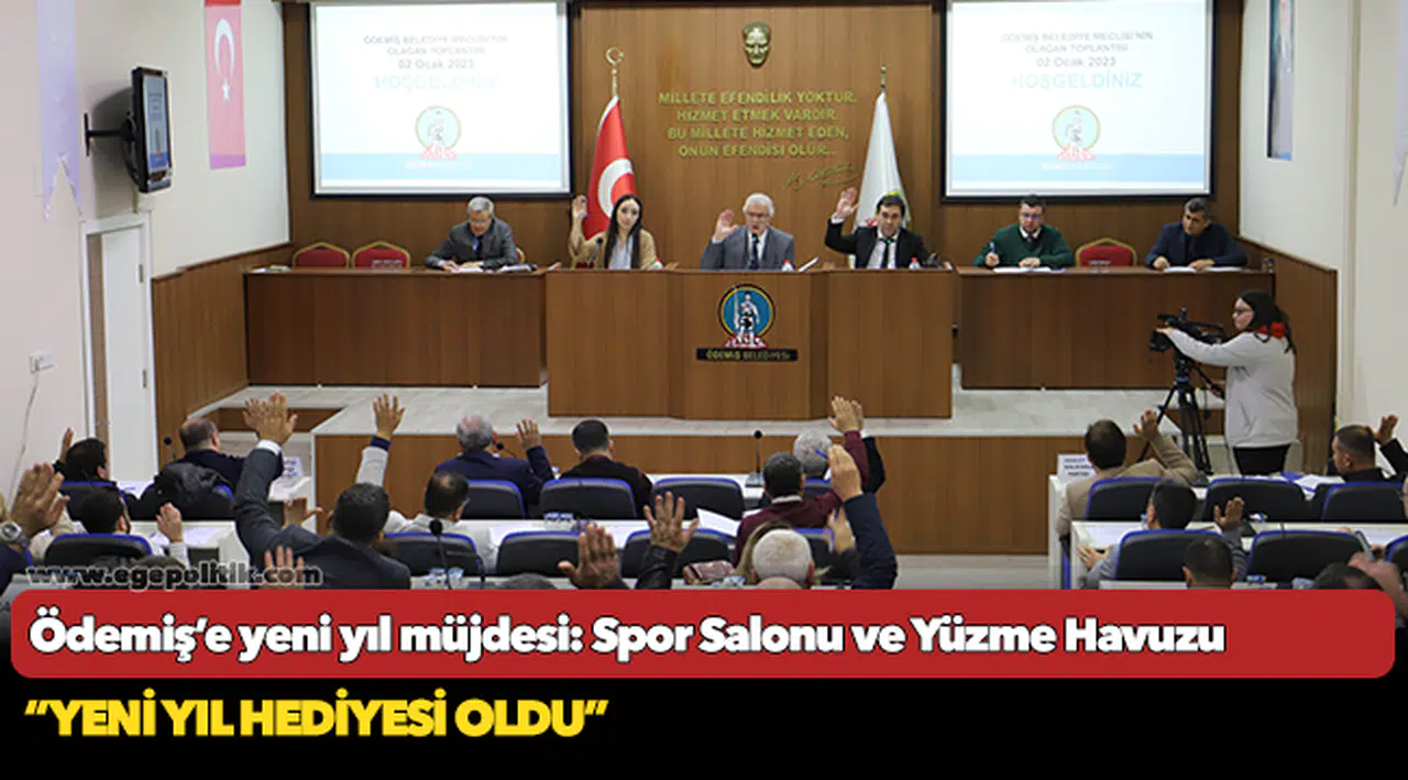 Ödemiş’e yeni yıl müjdesi: Spor Salonu ve Yüzme Havuzu