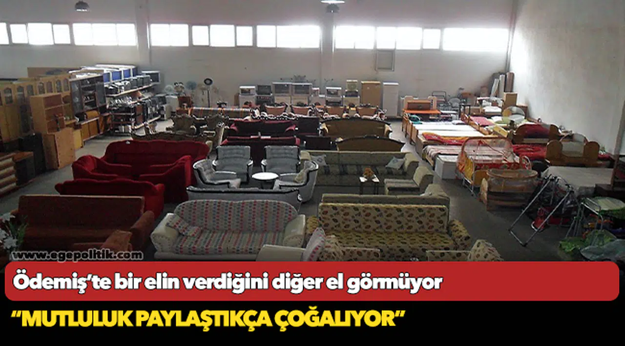 Ödemiş’te bir elin verdiğini diğer el görmüyor; mutluluk paylaştıkça çoğalıyor