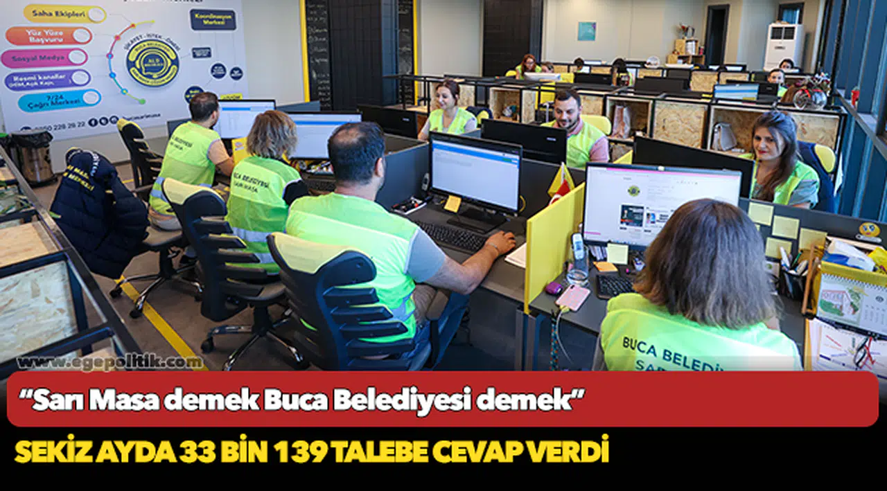 “Sarı Masa demek Buca Belediyesi demek”