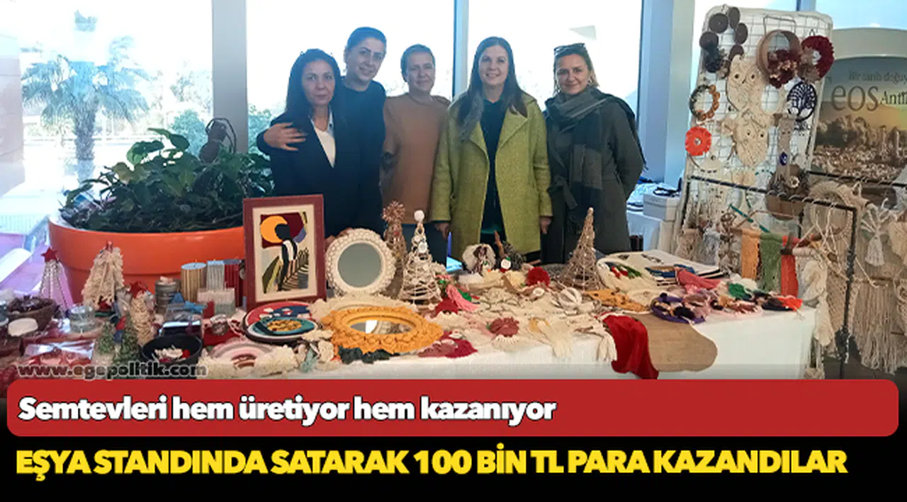 Semtevleri hem üretiyor hem kazanıyor