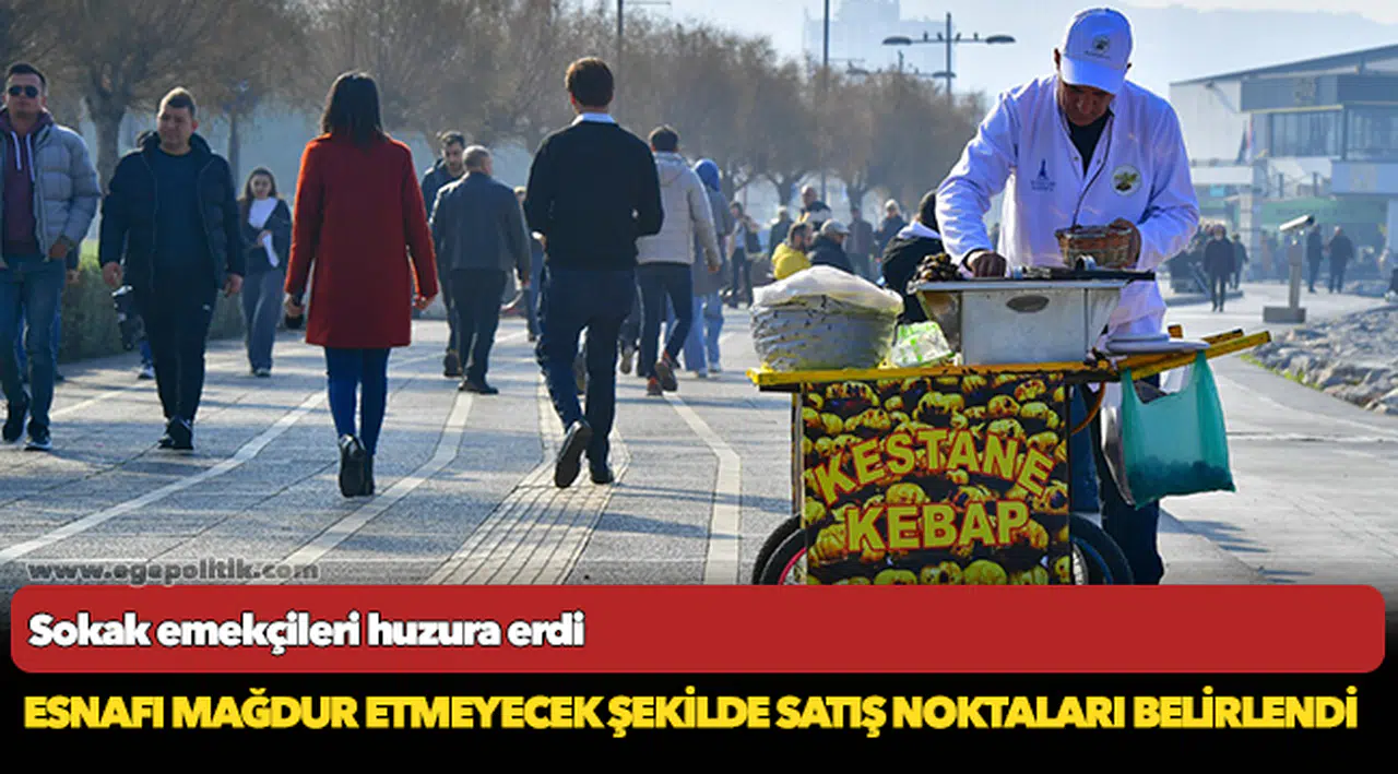 Sokak emekçileri huzura erdi