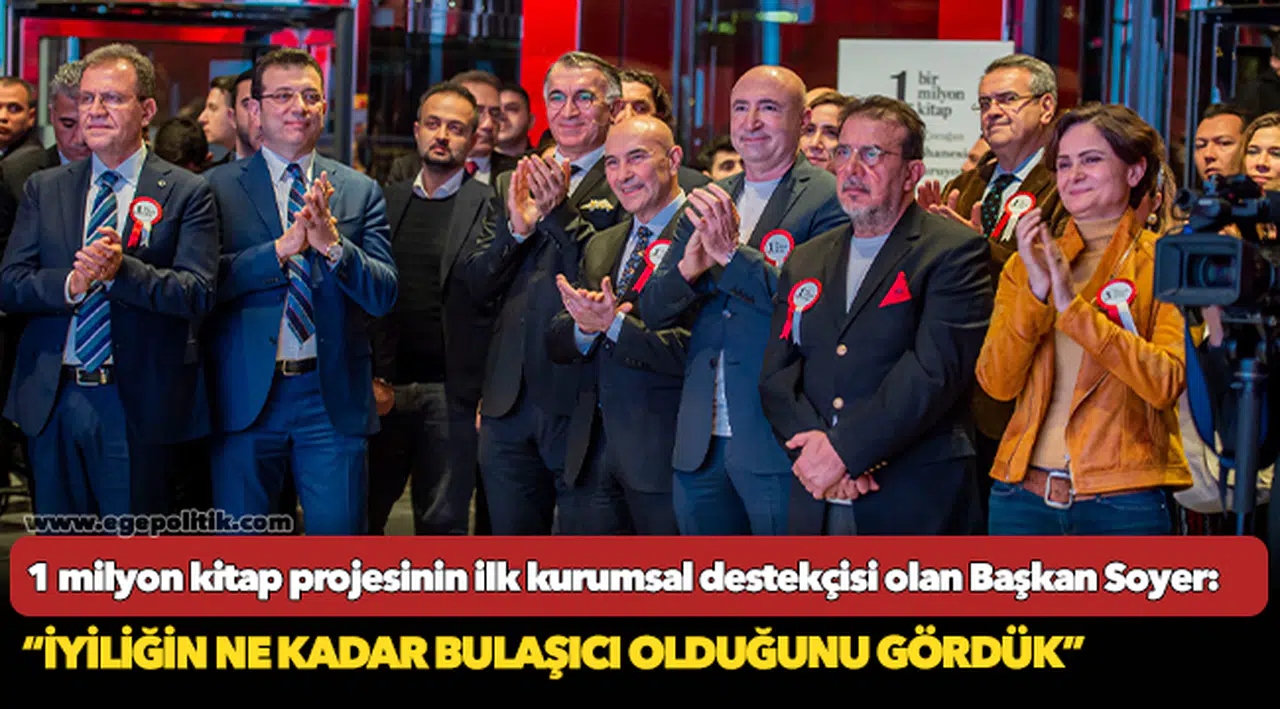 Soyer: “İyiliğin ne kadar bulaşıcı olduğunu gördük”