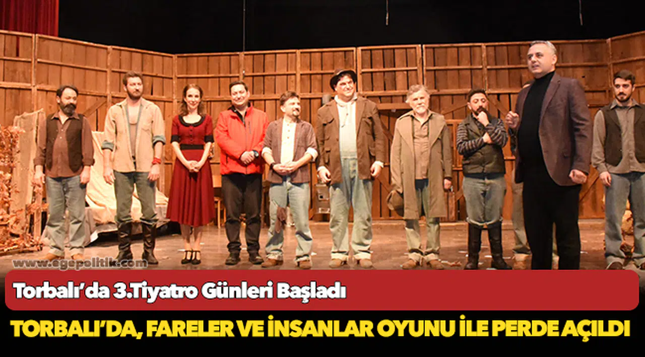 Torbalı’da 3.Tiyatro Günleri Başladı