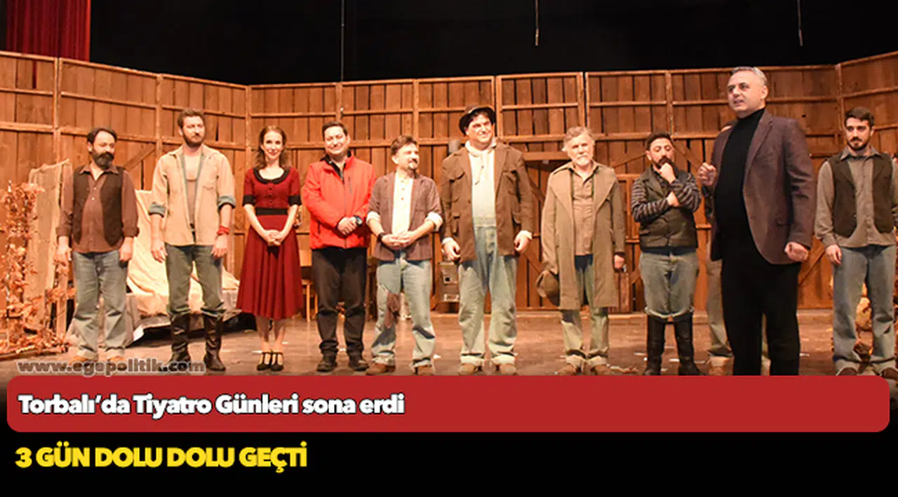Torbalı’da Tiyatro Günleri sona erdi