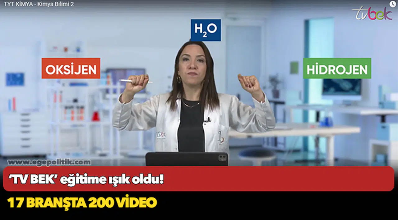‘TV BEK’ eğitime ışık oldu!
