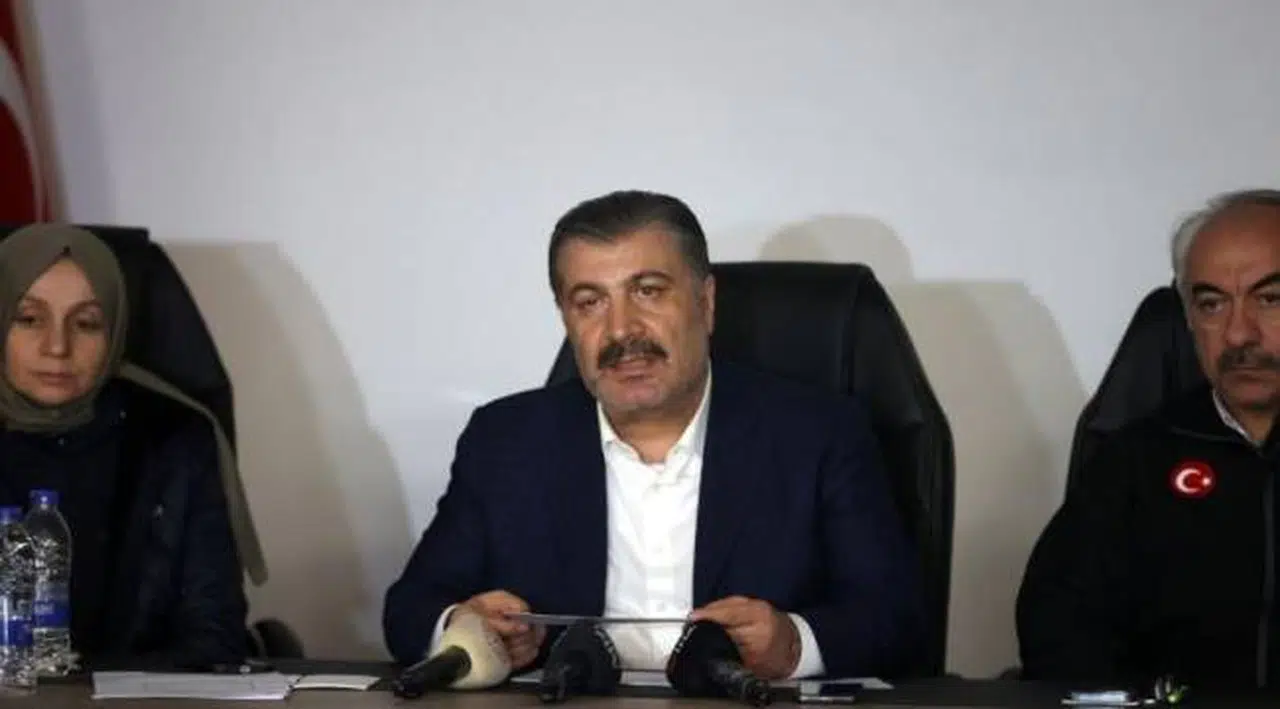 Bakan Koca: Kahramanmaraş'ta şebeke suyu içilmemeli