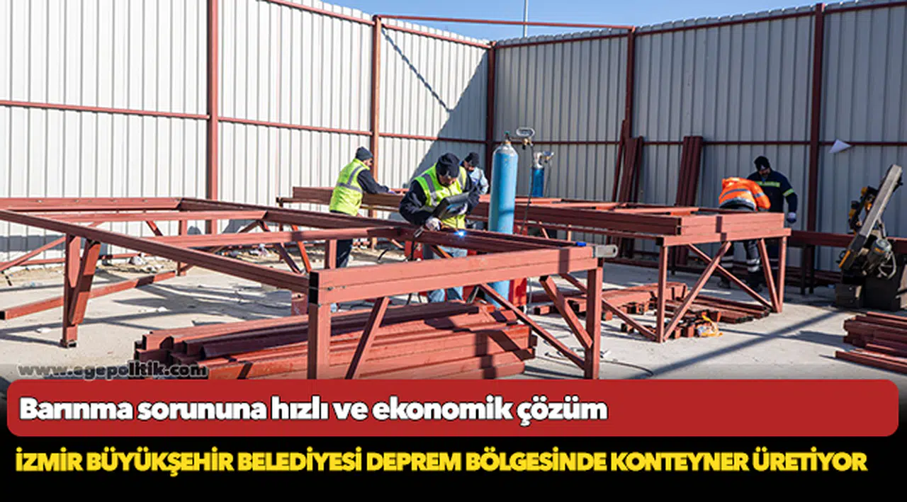 Barınma sorununa hızlı ve ekonomik çözüm