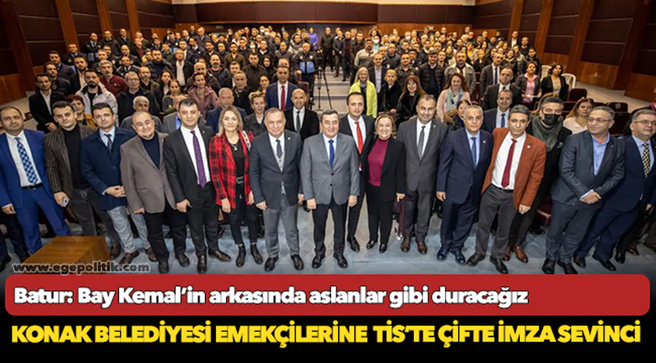 Batur: Bay Kemal’in arkasında aslanlar gibi duracağız