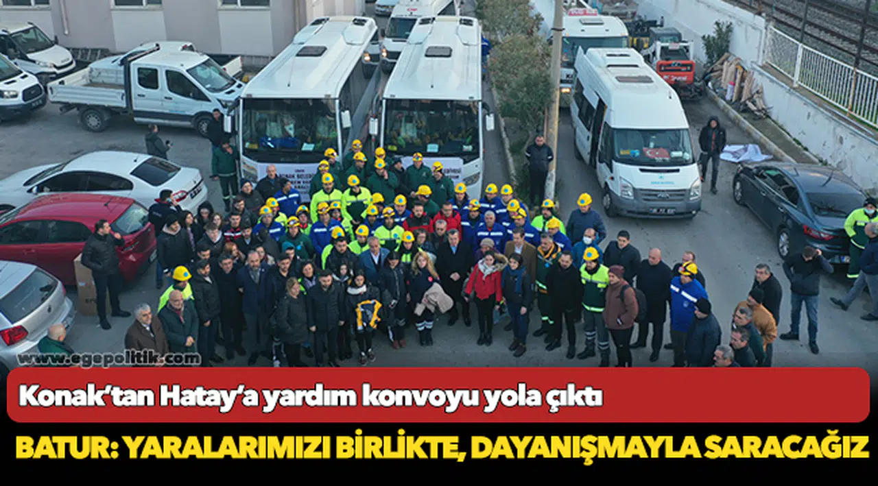 Batur: Yaralarımızı birlikte, dayanışmayla saracağız