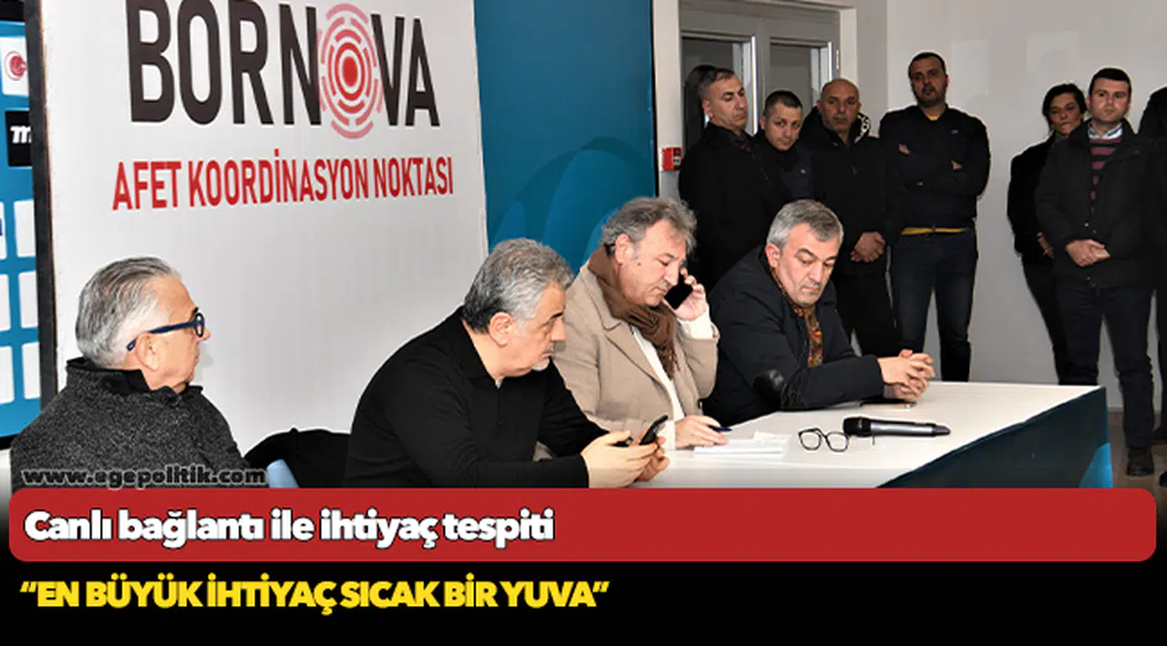 Canlı bağlantı ile ihtiyaç tespiti