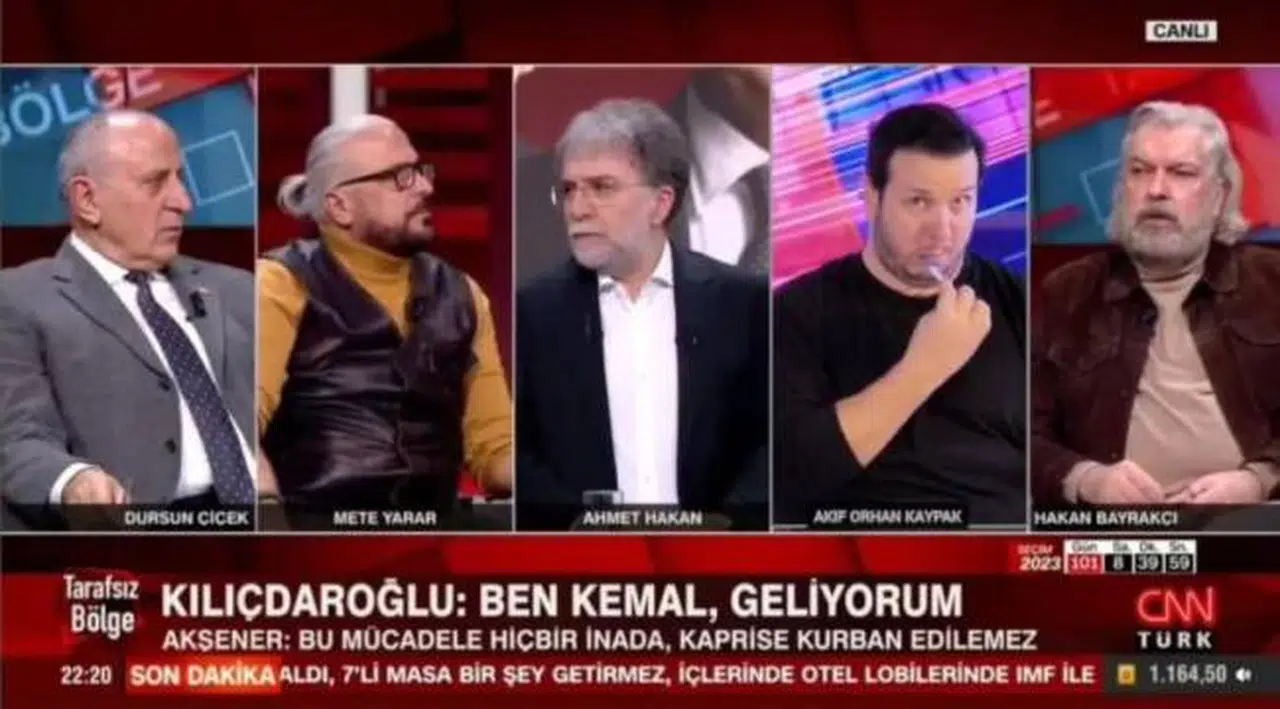 Canlı yayında tırnaklarını kesmişti: Şahan Gökbakar tiye aldı