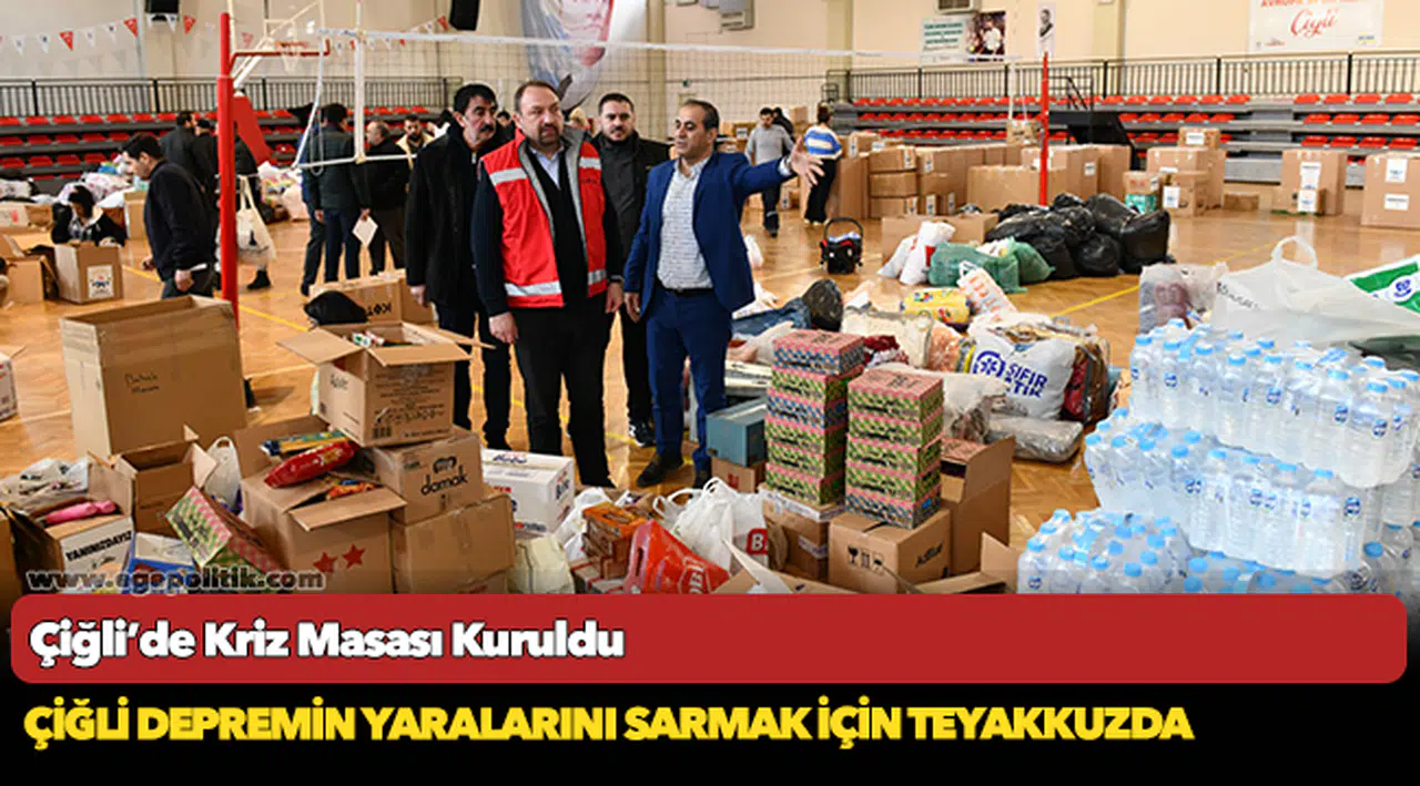 Çiğli Depremin Yaralarını Sarmak için Teyakkuzda