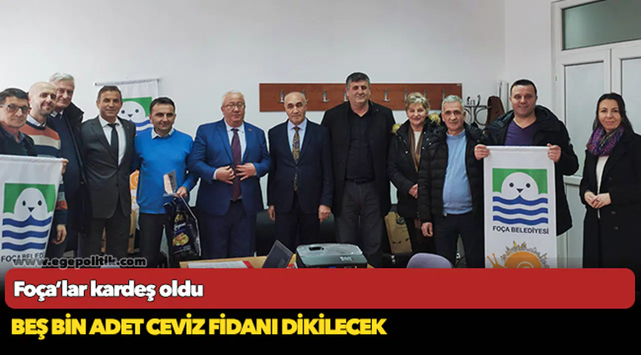 Foça’lar kardeş oldu