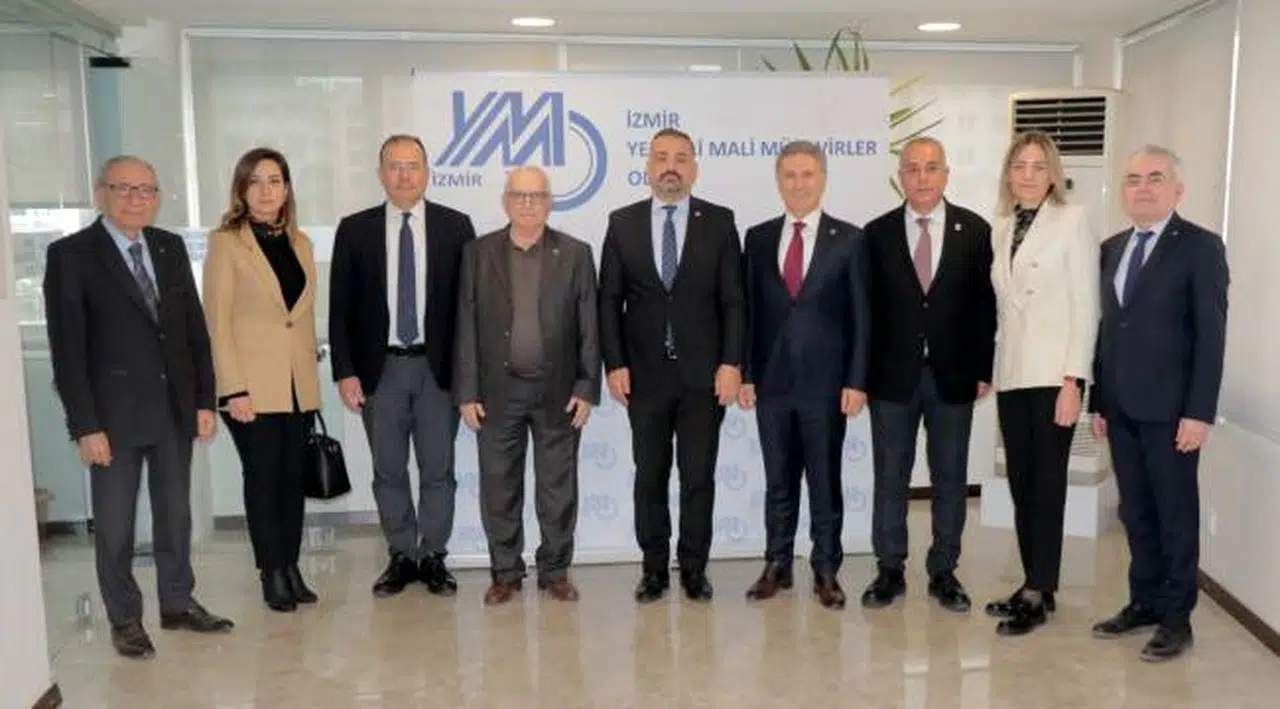 İzmir YMMO’ya Aslanoğlu ziyareti