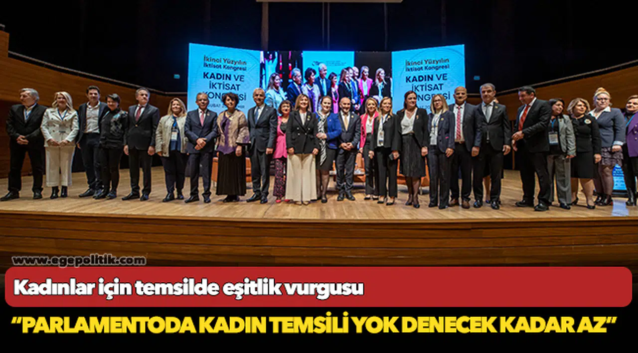 Kadınlar için temsilde eşitlik vurgusu
