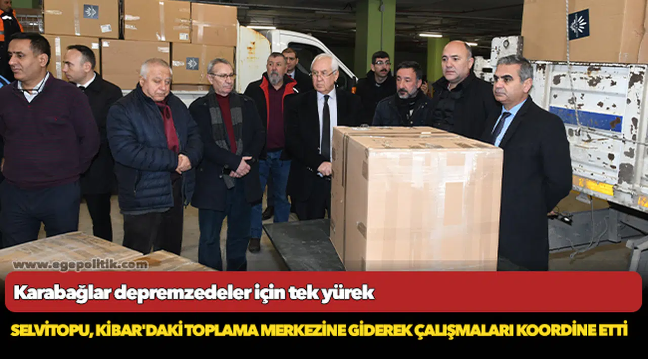 Karabağlar depremzedeler için tek yürek