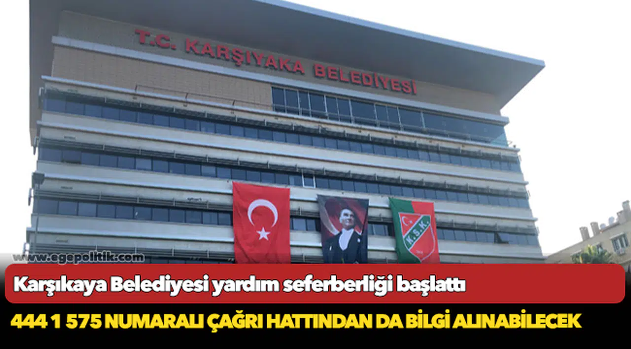 Karşıkaya Belediyesi yardım seferberliği başlattı