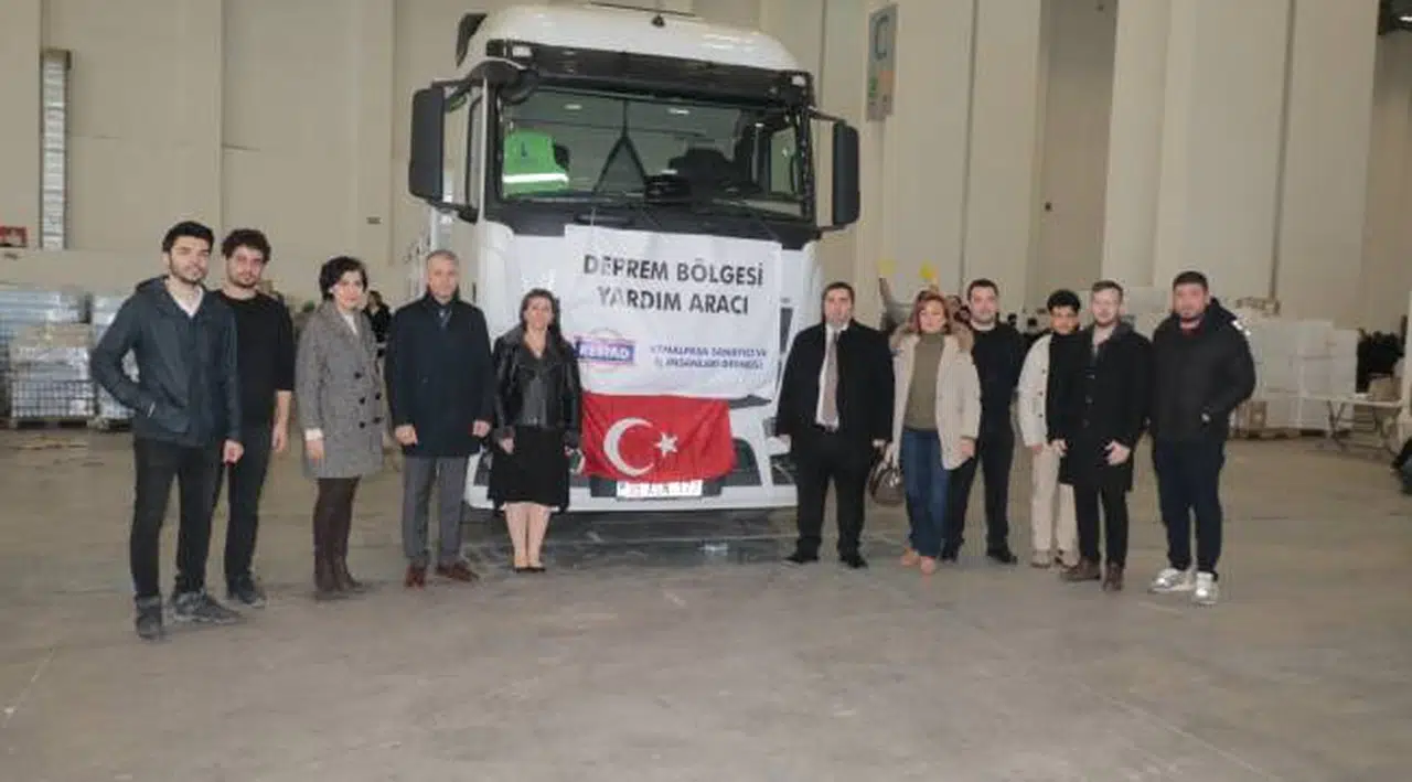 KESİAD’dan deprem bölgesine üç tır destek