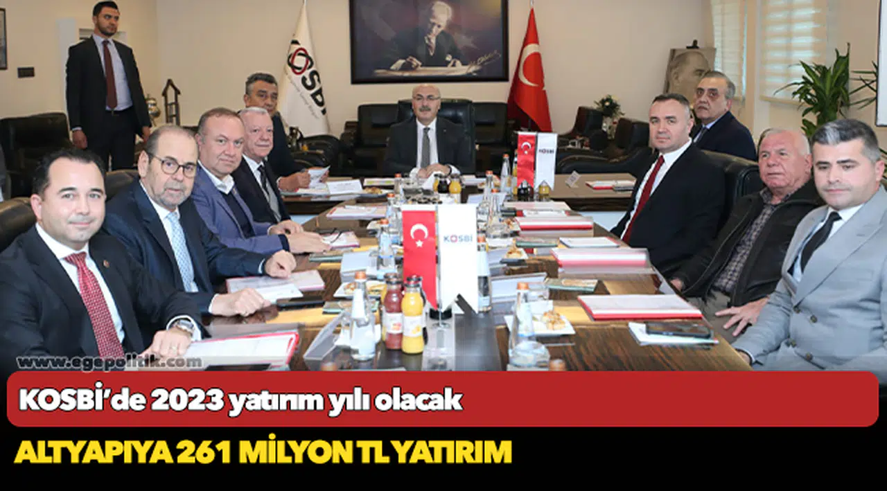 KOSBİ’de 2023 yatırım yılı olacak
