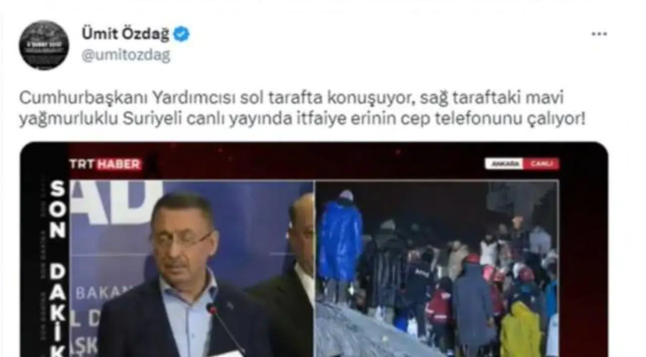 Özdağ'ın 'Suriyeli hırsız' diye hedef gösterdiği genç: Ben Suriyeli değilim, hırsız hiç değilim