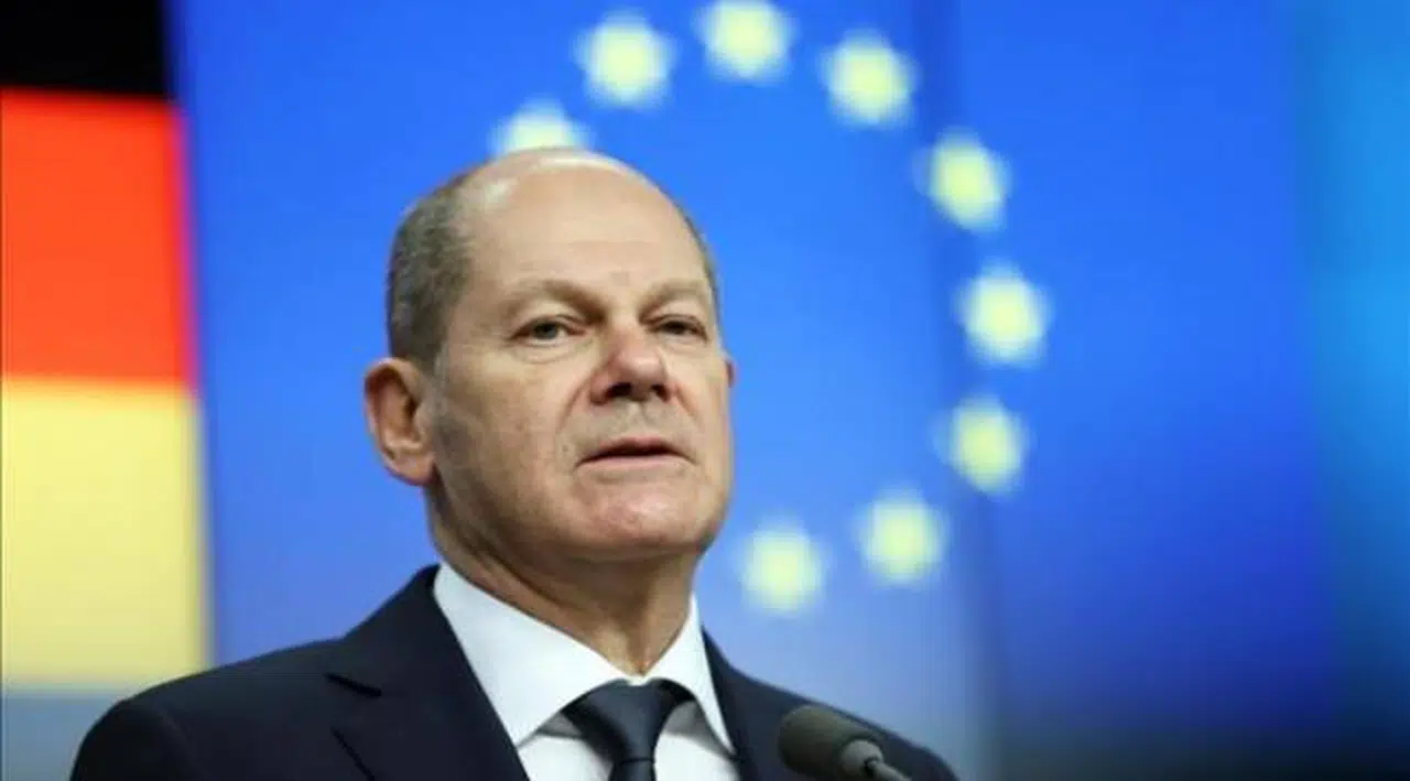 Koşarken düşen Almanya Başbakanı Scholz yaralandı