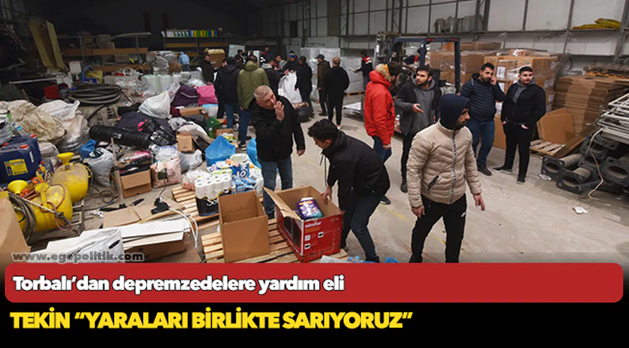 Torbalı’dan depremzedelere yardım eli
